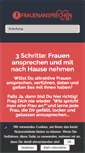 Mobile Screenshot of frauenansprechen.net